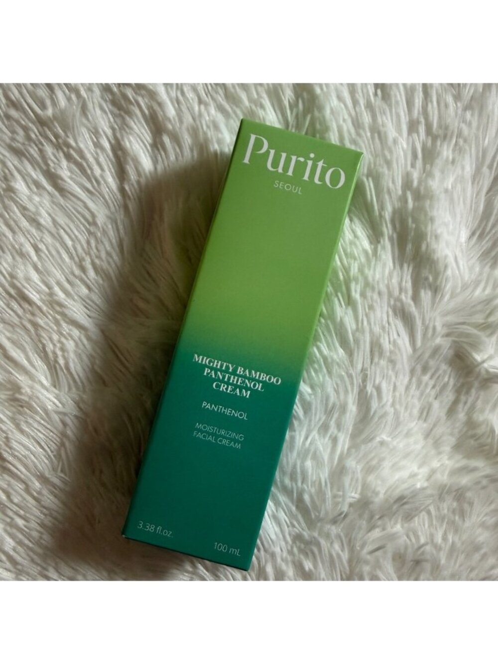 Purito SEOUL Mighty Bamboo Panthenol Cream 100ML Brand New
